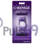 Эрекционное виброкольцо Fantasy C-Ringz Duo-Vibrating Super Ring от Pipedream