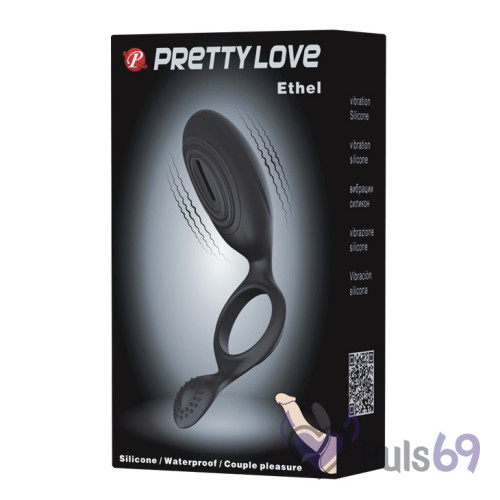 Эрекционное виброкольцо Pretty Love Ethel от Baile Эрекционное виброкольцо Pretty Love Ethel от Baile