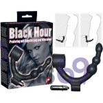 Насадка для двойного проникновения Black Hour Penisring от Orion