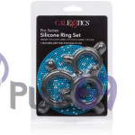 Набор эрекционных колец California Exotic Pro Series Silicone Ring Set