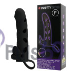 Насадка на пенис с вибрацией Preetty Love Penis Sleeve (Baile)
