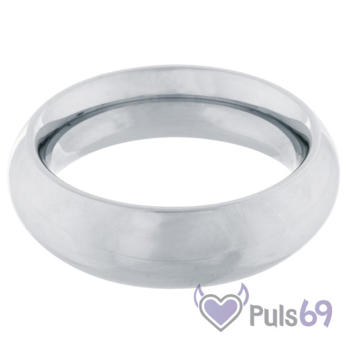 Металлическое эрекционное кольцо Steel Power Tools Donut Cockring 40 mm
