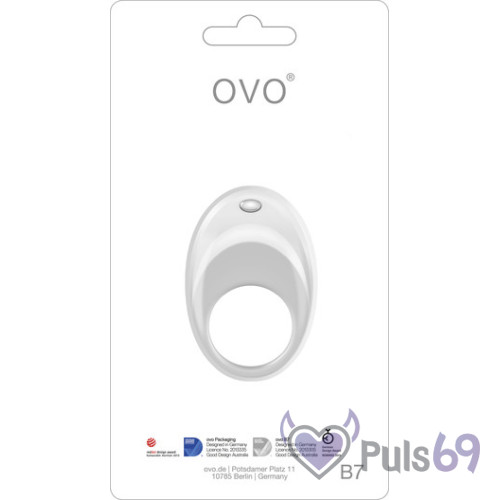 OVO B7 эрекционное виброкольцо на член, Германия OVO B7 эрекционное виброкольцо на член, Германия