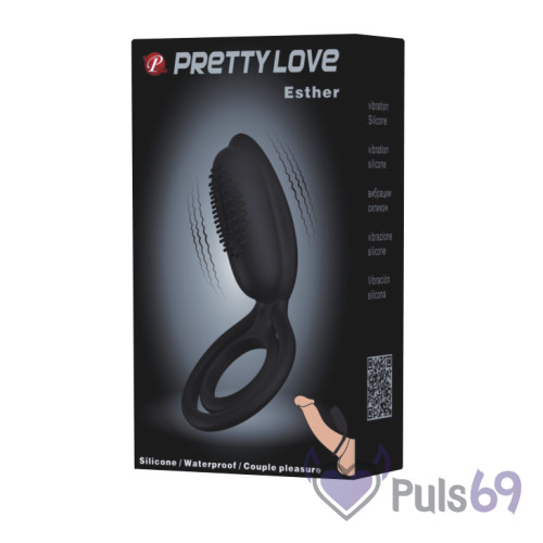 Эрекционное виброкольцо Pretty Love Esther от Baile Эрекционное виброкольцо Pretty Love Esther от Baile
