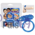 Эрекционное виброкольцо Vibro Ring Blue от Orion