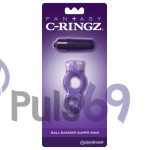 Эрекционное виброкольцо Fantasy C-Ringz Ball-Banger Super Ring от Pipedream
