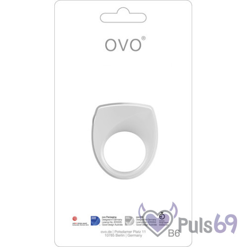 OVO B6 эрекционное виброкольцо на член, Германия OVO B6 эрекционное виброкольцо на член, Германия
