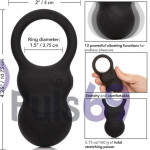 Утяжеленное эрекционное кольцо с вибрацией California Exotic Colt Weighted Kettlebell Ring