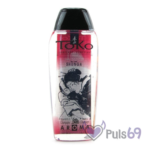 Лубрикант на водной основе Shunga Toko Aroma Lubricant Cherry с ароматом и вкусом вишни 165 мл