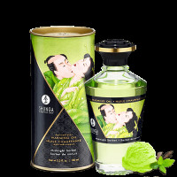 Съедобное согревающее массажное масло Aphrodisiac Warming Oil Midnight Sorbet 100 мл Съедобное согревающее массажное масло Aphrodisiac Warming Oil Midnight Sorbet 100 мл