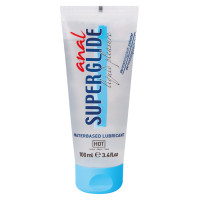 Анальный лубрикант на водной основе Hot Anal Superglide Liquid Pleasure, 100мл Анальный лубрикант на водной основе Hot Anal Superglide Liquid Pleasure, 100мл