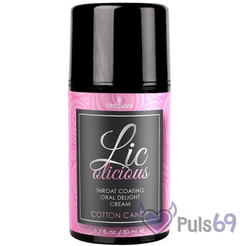Гель для минета Sensuva Lic-O-Licious Cotton Candy