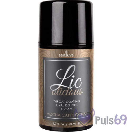 Гель для минета Sensuva Lic-O-Licious Mocha Cappuccino