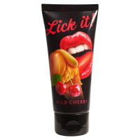 Оральная смазка лубрикант 100 мл. Lick It Wildkirsche со вкусом вишни от Orion Оральная смазка лубрикант 100 мл. Lick It Wildkirsche со вкусом вишни от Orion