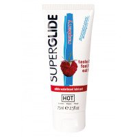 Оральный лубрикант Hot Superglide Raspberry 75мл Оральный лубрикант Hot Superglide Raspberry 75мл