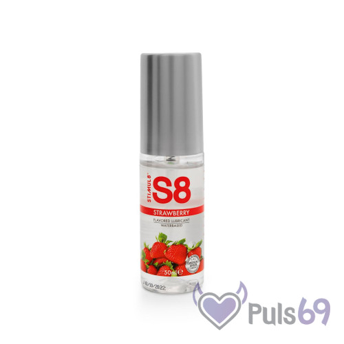 Оральный лубрикант Stimul8 Flavored Lube Strawberry 50 мл Германия