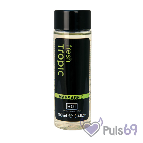 Массажное масло Hot Massage Oil Fresh Tropical 100мл