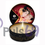 Массажная свеча Shunga Massage Candle с запахом клубники