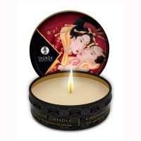Массажная свеча Shunga Massage Candle с запахом клубники