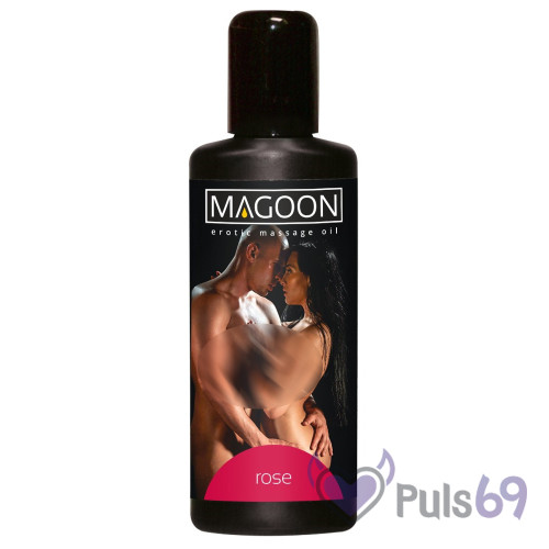 Массажное масло Magoon Rose с запахом розы 100мл