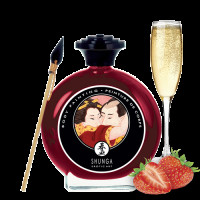 Съедобная краска для рисования по телу Shunga Body Painting Strawberry Wine 100 мл Съедобная краска для рисования по телу Shunga Body Painting Strawberry Wine 100 мл