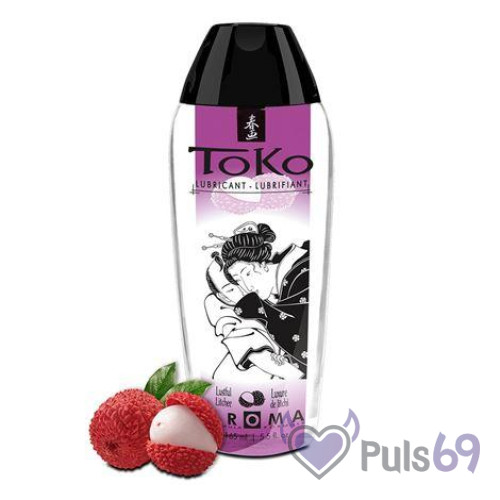 Лубрикант на водной основе Shunga Toko Aroma Lubricant Lustful Litchee с ароматом и вкусом экзотического личи