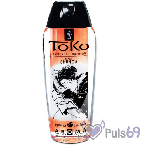Лубрикант на водной основе Shunga Toko Aroma Lubricant Tangerine с ароматом и вкусом мандарина