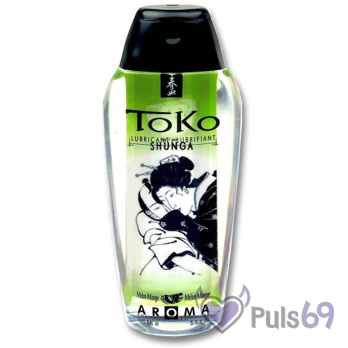 Лубрикант на водной основе Shunga Toko Aroma Lubricant Melon Mango с ароматом и вкусом дыни и манго