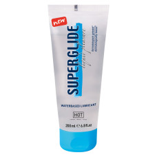 Лубрикант на водной основе Hot Superglide Liquid Pleasure 200 мл