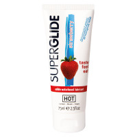 Оральный лубрикант Hot Superglide Strawberry 75мл Оральный лубрикант Hot Superglide Strawberry 75мл