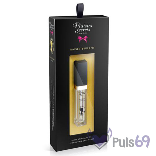 Стимулирующий блеск для губ Plaisirs Secrets Stimulating Oral Gloss Baiser Brulant
