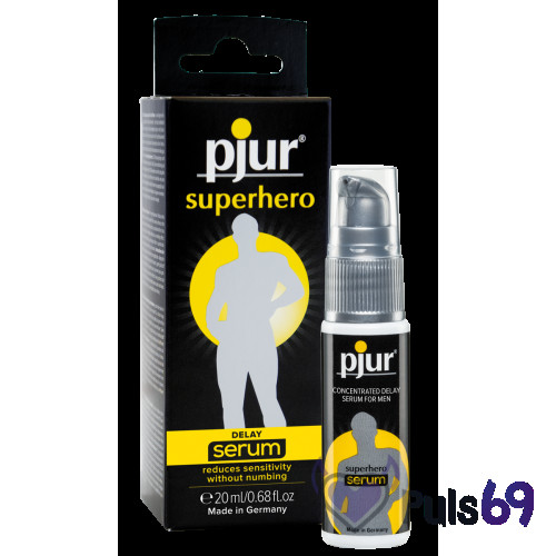 Пролонгирующий гель Pjur Superhero Delay Serum20 мл Пролонгирующий гель Pjur Superhero Delay Serum20 мл