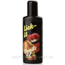 Оральная смазка лубрикант 100 мл. Lick It Vanille со вкусом ванили от Orion