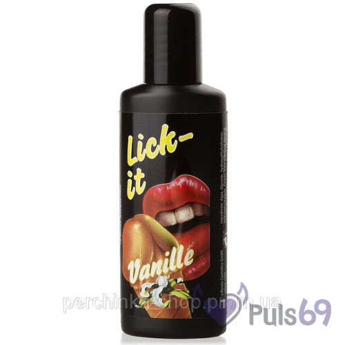 Оральная смазка лубрикант 100 мл. Lick It Vanille со вкусом ванили от Orion