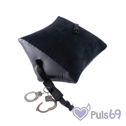 Надувная подушка Deluxe Position Master with Cuffs от Pipedream Надувная подушка Deluxe Position Master with Cuffs от Pipedream