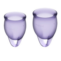 Набор менструальных чаш Satisfyer Feel Confident Violet