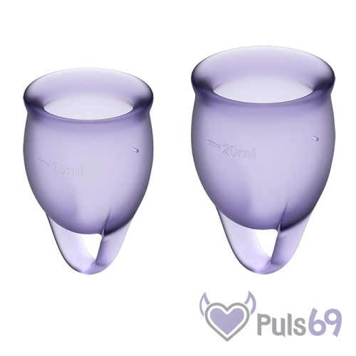 Набор менструальных чаш Satisfyer Feel Confident Violet
