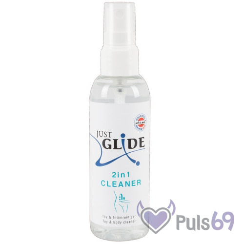 Антибактериальный очиститель для игрушек и кожи Just Glide Cleaner 2in1