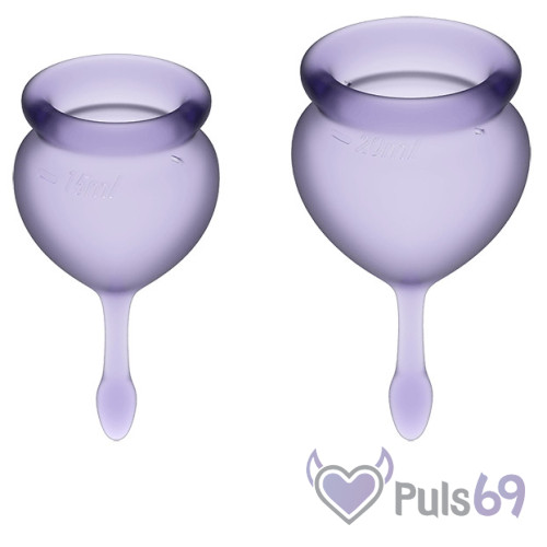 Набор менструальных чаш Satisfyer Feel Good Violet