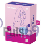 Набор менструальных чаш Satisfyer Feel Good Dark Blue