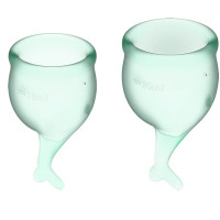 Набор менструальных чаш Satisfyer Feel Secure Light Green