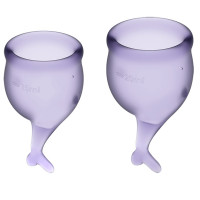 Набор менструальных чаш Satisfyer Feel Secure Violet