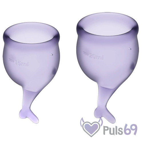 Набор менструальных чаш Satisfyer Feel Secure Violet