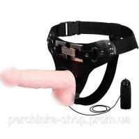 Страпон Baile Ultra Passionate Harness с вибрацией Страпон Baile Ultra Passionate Harness с вибрацией