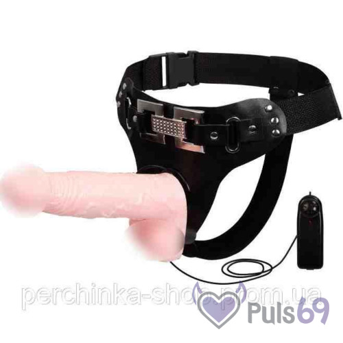 Страпон Baile Ultra Passionate Harness с вибрацией