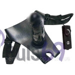 Женский страпон Queeny Love Black Strap-on от Orion