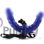 Двойной страпон Double Delight Strap-on от Pipedream