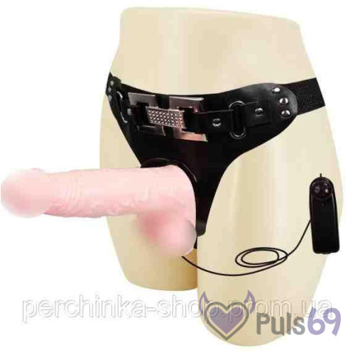 Страпон Baile Ultra Passionate Harness с вибрацией Страпон Baile Ultra Passionate Harness с вибрацией