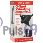 Страпон Doc Johnson G-Spot Vibrating Pleasure Set