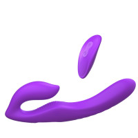 Женский безремневой страпон с вибрацией Fantasy For Her Her Ultimate Strapless Strap-On от Pipedream